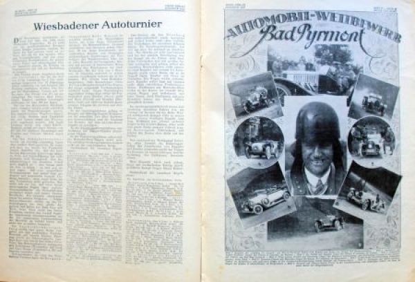 "Motor & Sport" Motor-Magazine Poessneck 1927 (9358)